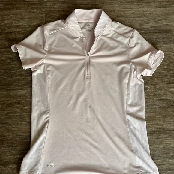 Adidas women's golf polo, specifically identified as the Ultimate365 model XS - Picture 2 of 7